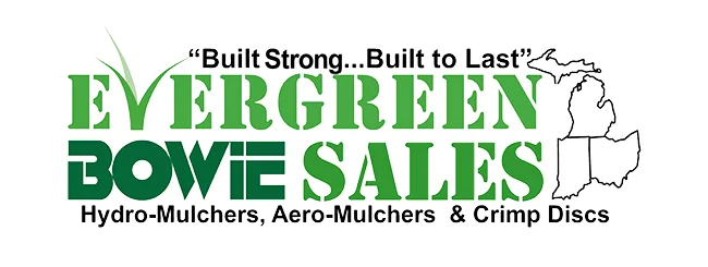 Evergreen Bowie Sales — Hydro-Mulchers, Aero-Mulchers & Crimp Discs